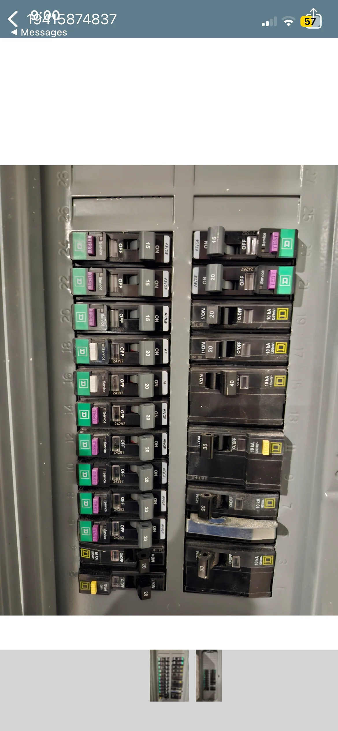 Electrical panel inspection in Gainesville FL