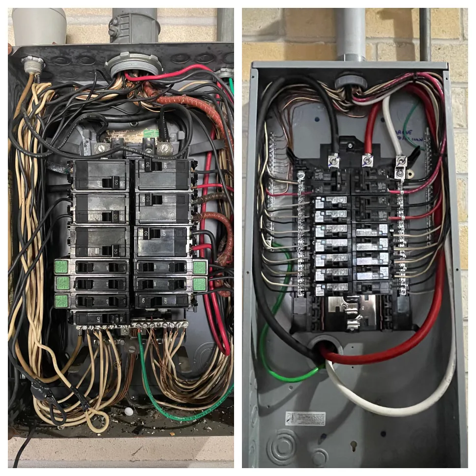 Electrical panel wiring by 352 Electric in Gainesville, FL